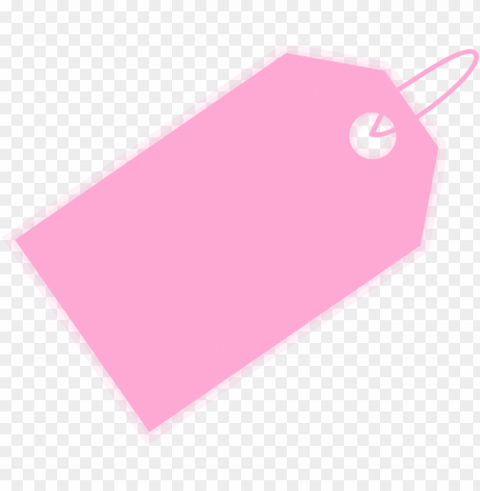 small - pink price tag clipart PNG images with clear cutout