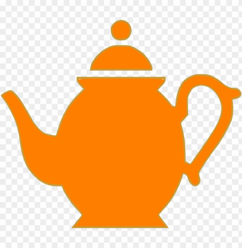 small - teapot outline clipart PNG files with clear backdrop collection