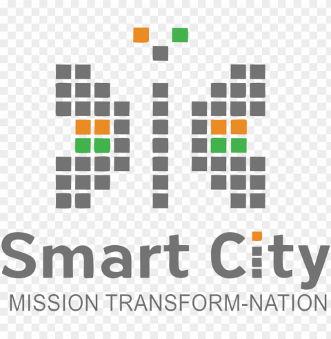 smart citi logo - smart cities mission in india PNG for social media