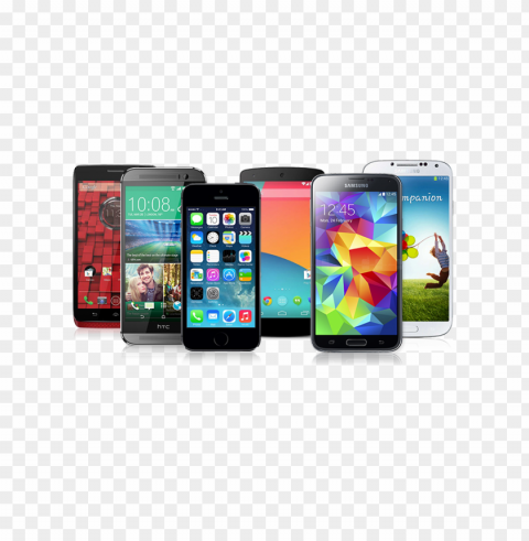 smartphones Images in PNG format with transparency