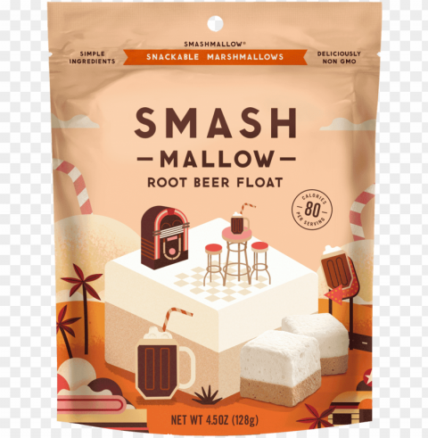 smashmallow root beer float marshmallow - pumpkin spice products 2018 Isolated Design Element in Clear Transparent PNG