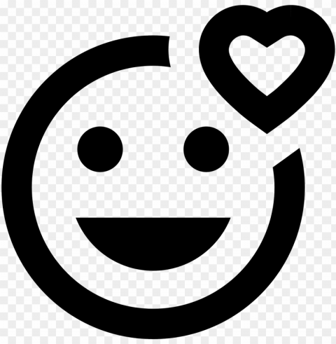 smiling face with heart icon - smiley material desi PNG images with no fees