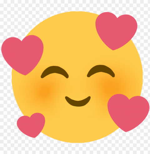 Smilingwithhearts Discord Emoji - Heart Eyes Emoji Discord PNG Graphics With Clear Alpha Channel Broad Selection