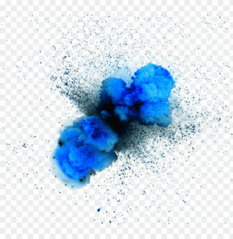 smoke blue flame creative design transprent - explosio PNG transparent graphics comprehensive assortment