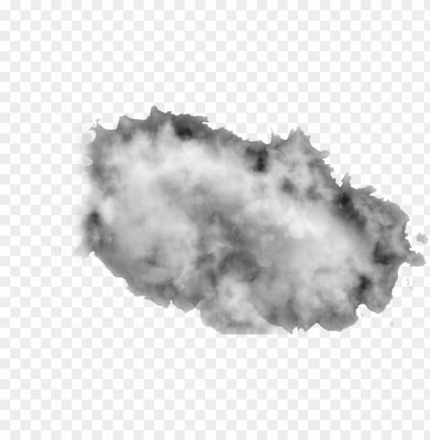 Smoke Cloud Transparent Background PNG Isolated Illustration