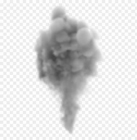 smoke cloud Clean Background Isolated PNG Object