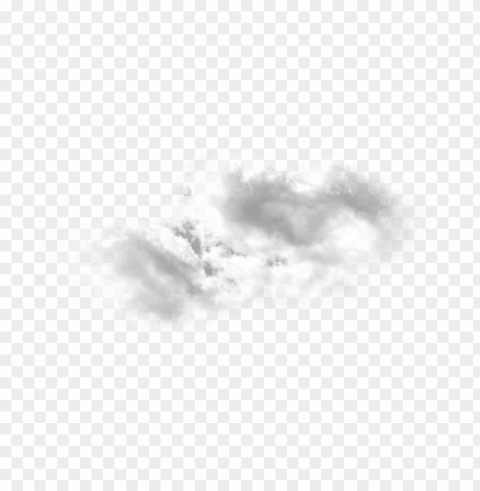 smoke cloud Clear Background Isolated PNG Object