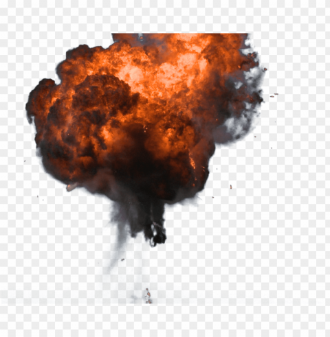 smoke explosion - explosion smoke PNG isolated