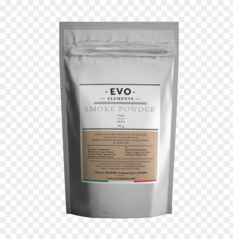 Smoke Powder 30gr - Cosmetics PNG Graphic With Transparency Isolation