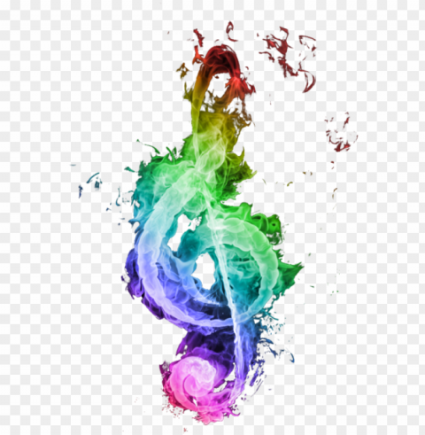 smokey music note - smokey music notes PNG transparent elements compilation