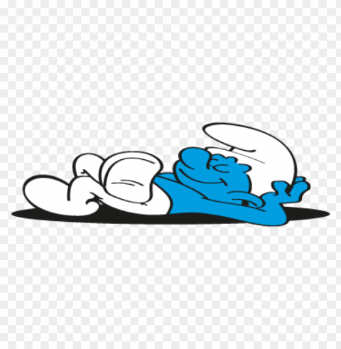 smurf stroumfaki vector logo free download Isolated Item with Transparent Background PNG