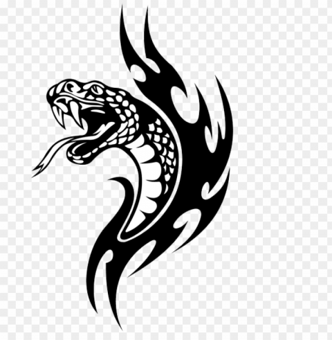 snake tattoo black PNG transparent graphics for projects PNG transparent with Clear Background ID b9e43373