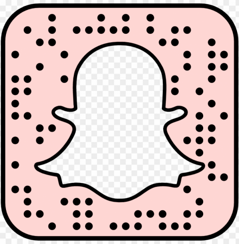 snap inc logo computer - light pink snapchat logo Isolated Character in Clear Background PNG