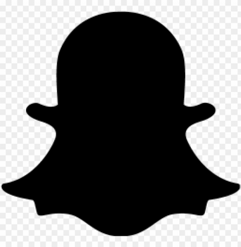 snapchat icon Isolated Design Element in PNG Format