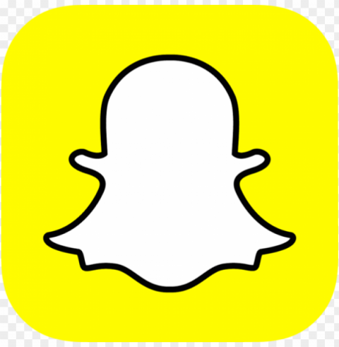 snapchat logo Isolated Design Element in Transparent PNG