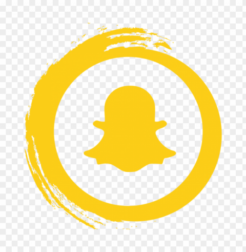 snapchat logo clear Free PNG download no background