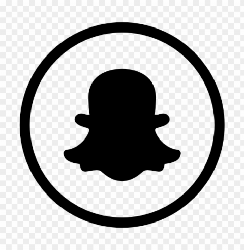 snapchat logo design HighQuality Transparent PNG Isolated Artwork