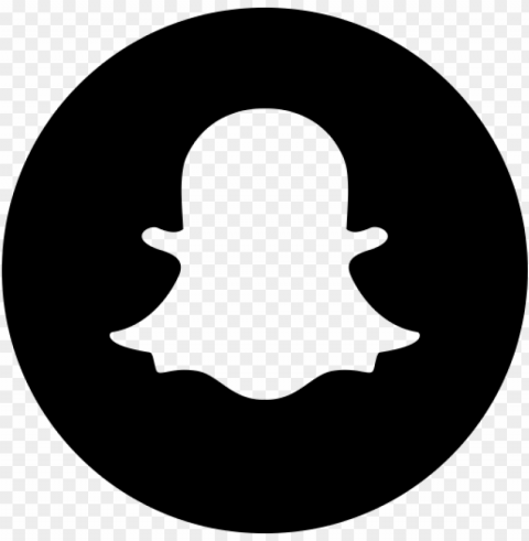 snapchat logo file ClearCut Background PNG Isolation