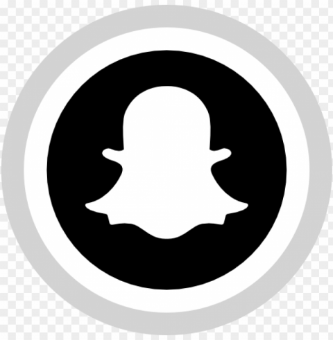 snapchat logo hd ClearCut PNG Isolated Graphic