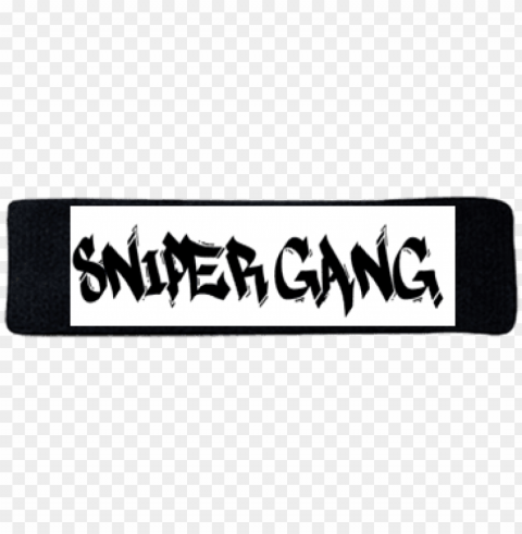 sniper gang logo transparent Clear Background PNG Isolated Subject