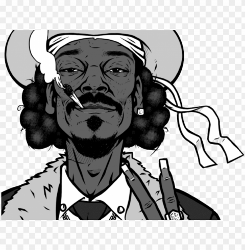 snoop dogg clipart drawing - cartoon snoop dogg drawi PNG for t-shirt designs