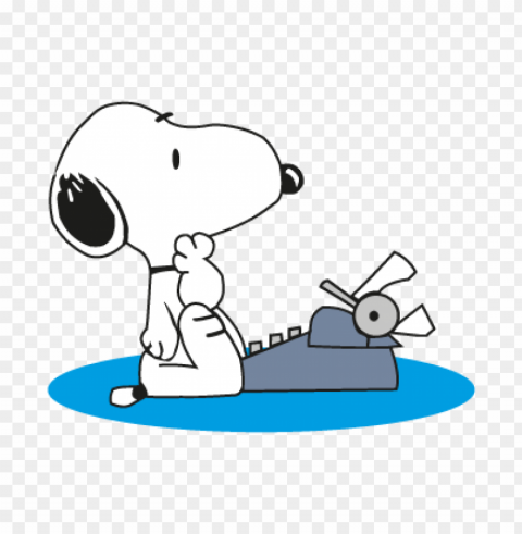 snoopy character vector free download Isolated Artwork on Transparent Background
