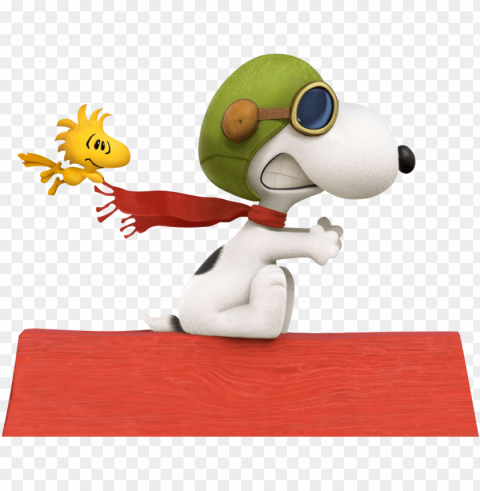 snoopy charlie brown woodstock film figurine technology - snoopy flying ace PNG images without subscription