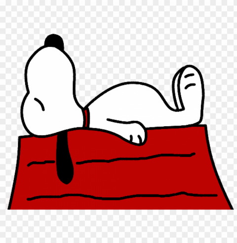 snoopy sleeping - new hot snoopy' & doghouse round pink plastic PNG transparent graphic