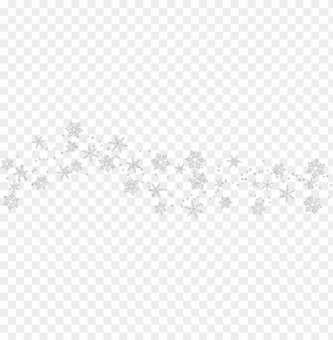 snow cliparts - snowflakes Transparent PNG Artwork with Isolated Subject