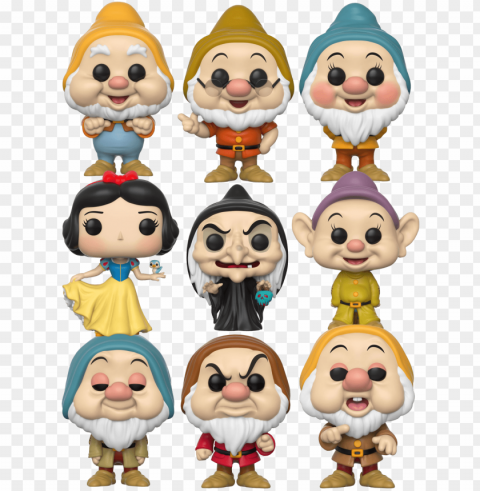 snow - snow white and the seven dwarfs funko po PNG for blog use