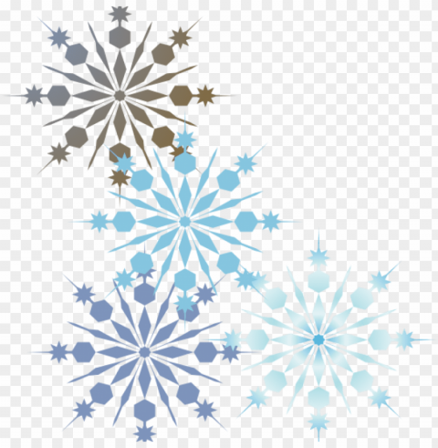snowflake border clip art holiday snowflake border - snowflake border clipart Isolated Item with Transparent PNG Background