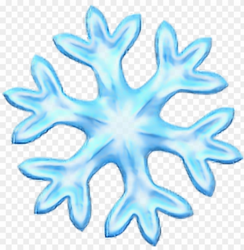snowflake emoji ios PNG images free PNG transparent with Clear Background ID 3e20410a