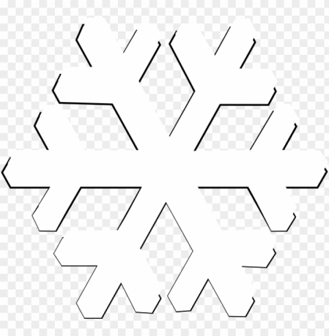 snowflake image - white snowflake no background PNG files with transparency