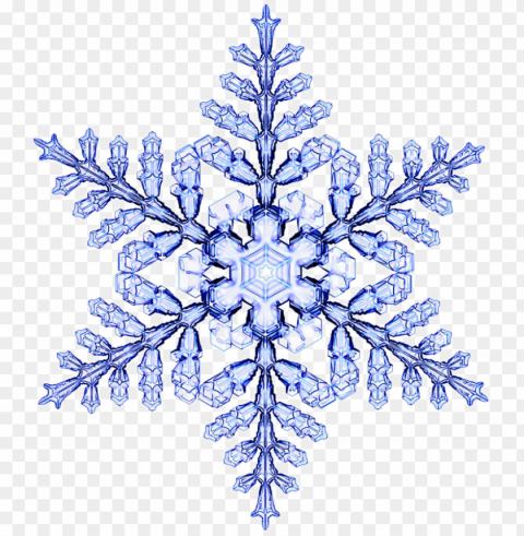 snowflakes background - snow crystal PNG Image with Isolated Element