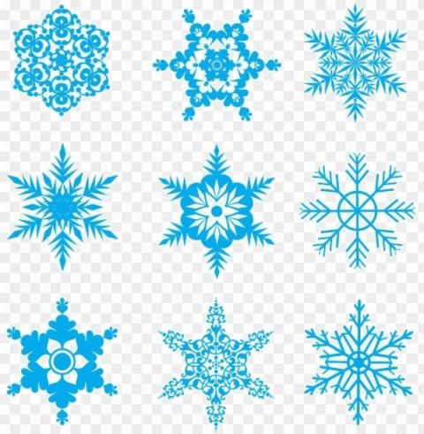 snowflakes high-quality image - free snowflakes vector Isolated Element in HighQuality PNG