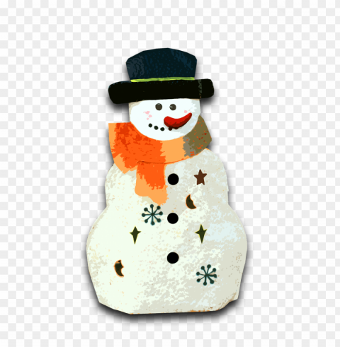 snowman orange scarf Clear PNG pictures bundle
