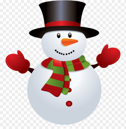 snowman red green Clear PNG pictures free
