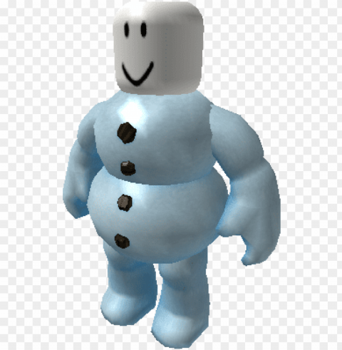 snowman - roblox snowman Isolated Design in Transparent Background PNG