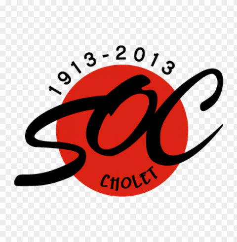 so cholet 100 years vector logo Isolated Graphic on HighQuality Transparent PNG