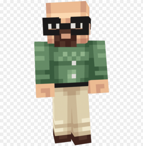 so here's walter white - minecraft skin walter white PNG photos with clear backgrounds