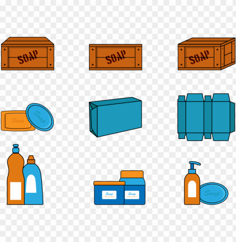 soap liquid bar cartoon clipart packaging template Isolated Artwork in HighResolution Transparent PNG
