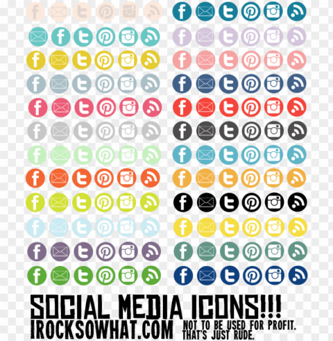 social media icons free download - free downloadable social media icons Transparent art PNG