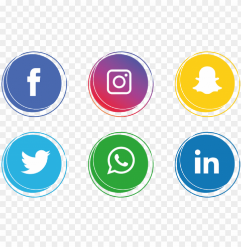 social media icons set - social media icons PNG transparent backgrounds