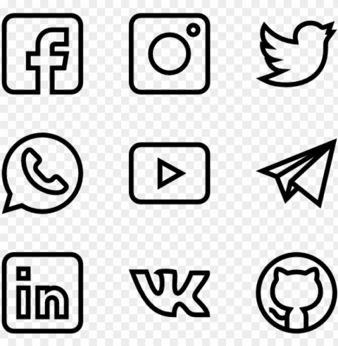 social media - medical services icon PNG Graphic with Transparent Background Isolation