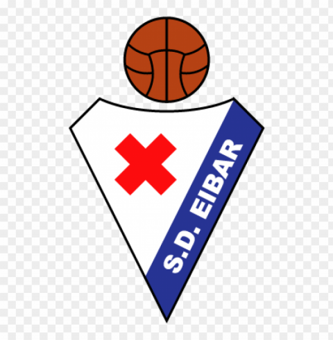 sociedad deportiva eibar vector logo Isolated Character with Clear Background PNG