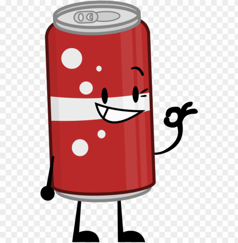soda can idle - coke cartoo PNG with no background diverse variety