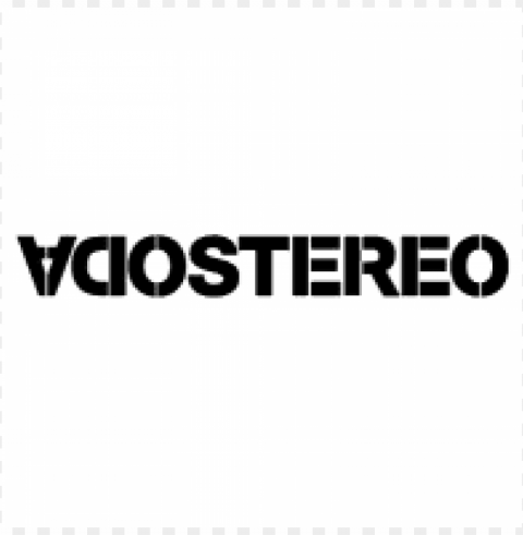 soda stereo logo Transparent Background PNG Isolated Character