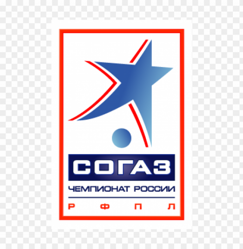 sogaz russian football championship vector logo PNG images transparent pack