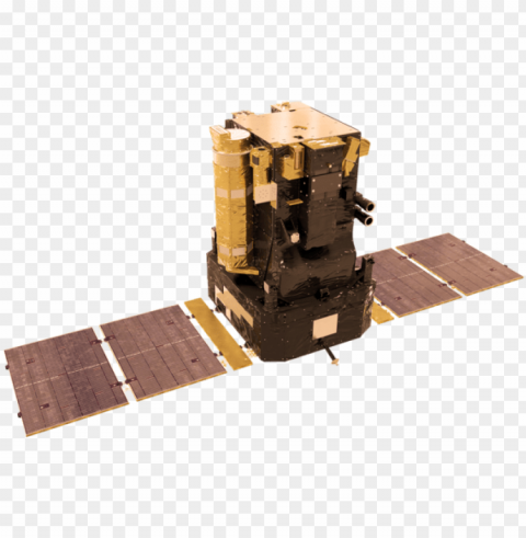 soho front view - space probe white PNG Image with Clear Background Isolation