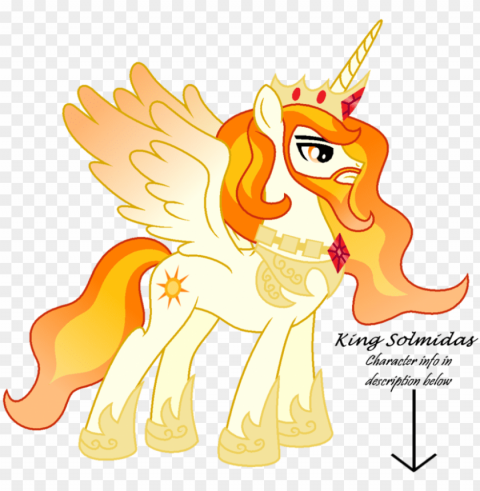 solar flare images my dadthe fire king hd wallpaper - mlp king solar Clear Background Isolated PNG Graphic